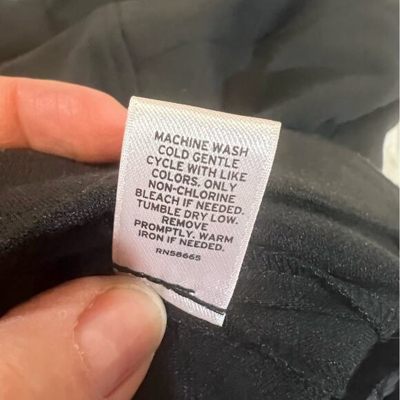 Sejour Collarless Half Sleeve Ponte Knit Zip Up Jacket sz 16W - Picture 5 of 12